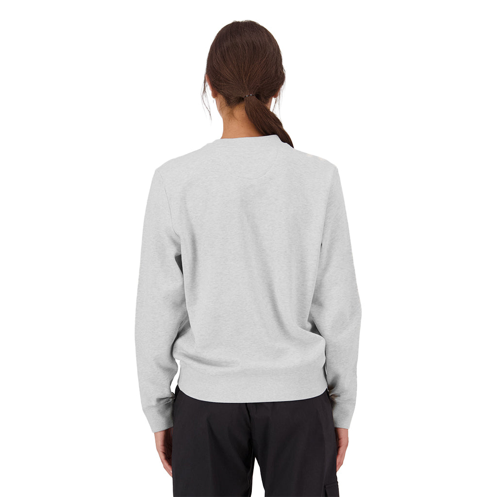 Inversion Merino Crew - Light Grey Heather