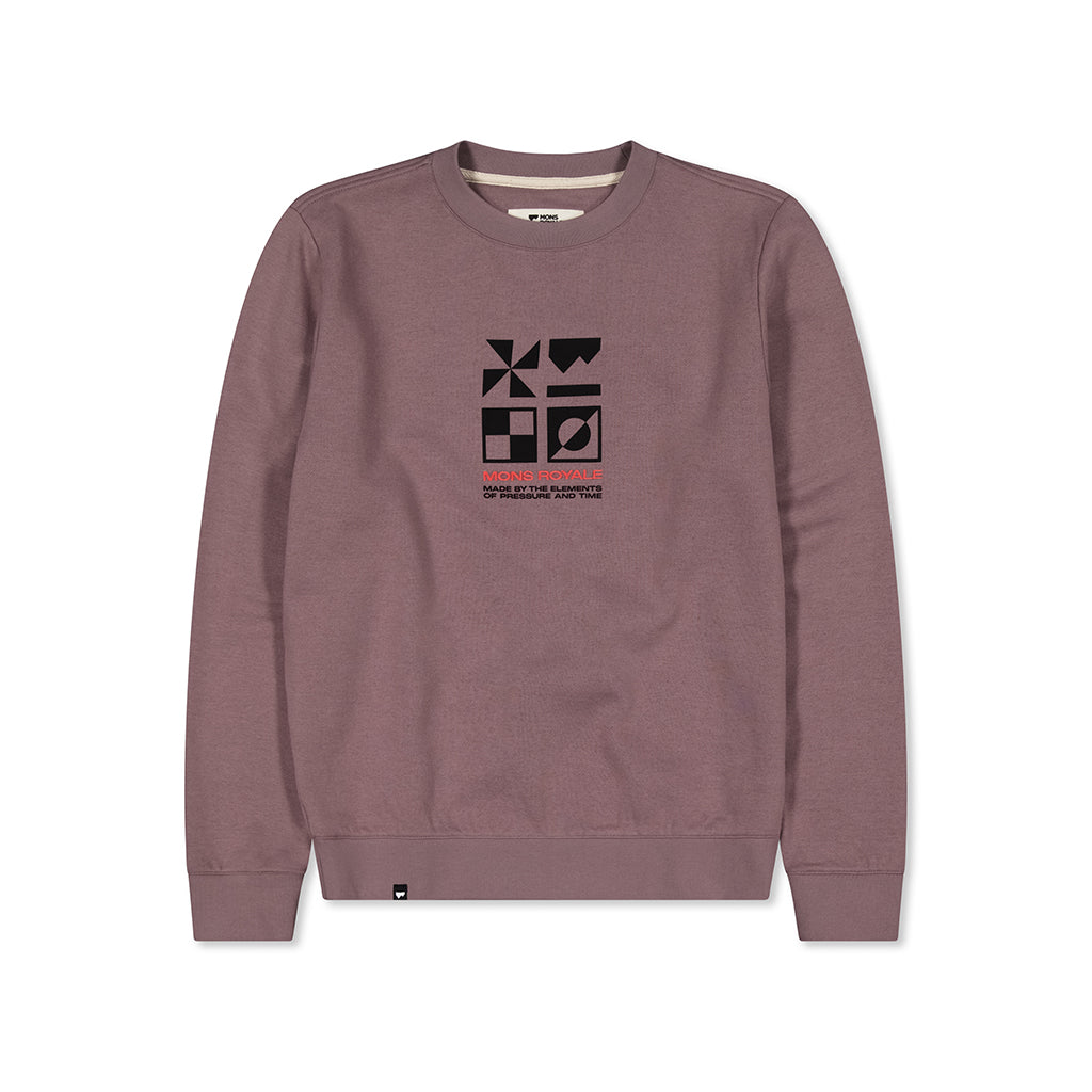 Inversion Merino Crew - Antler