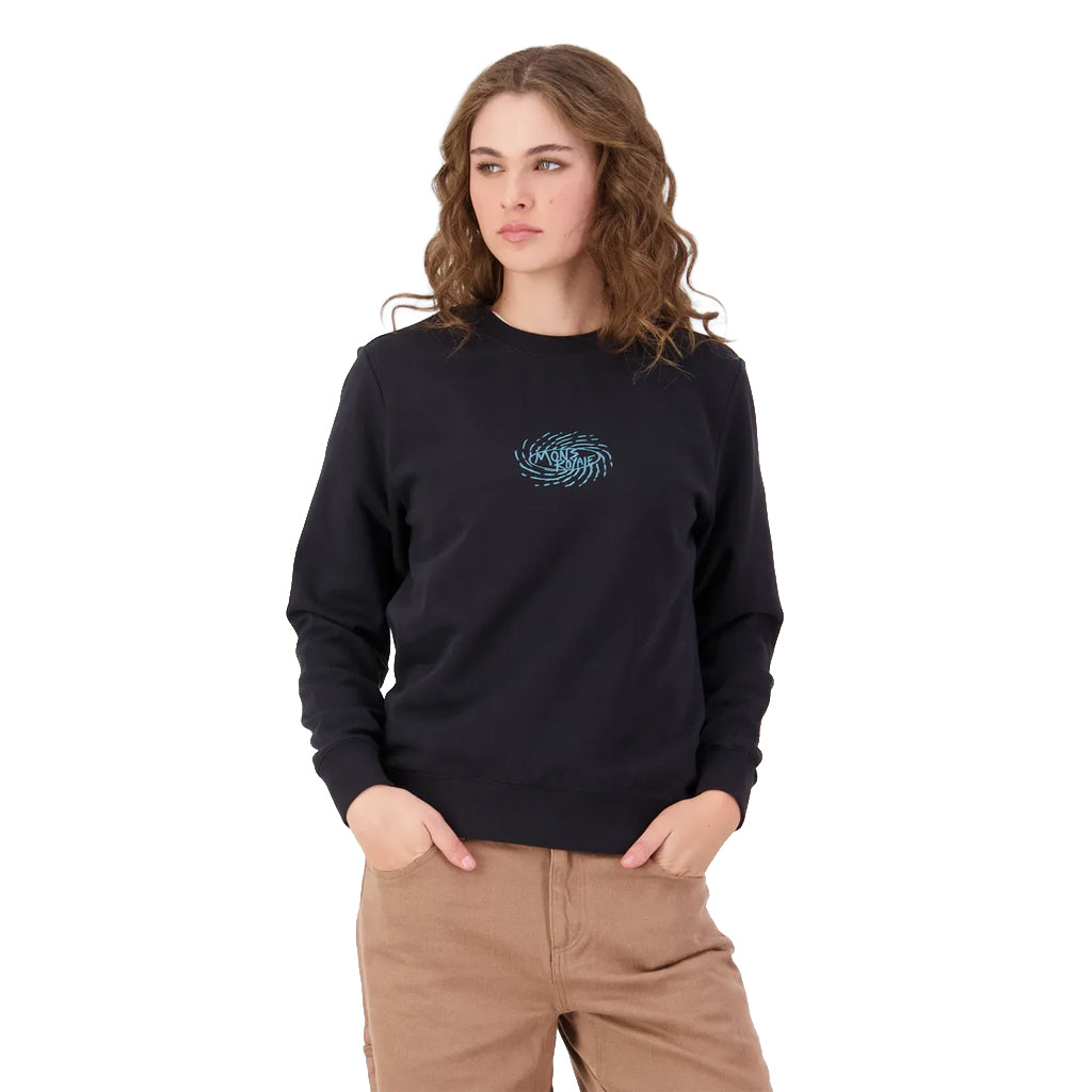 Inversion Merino Crew - Black