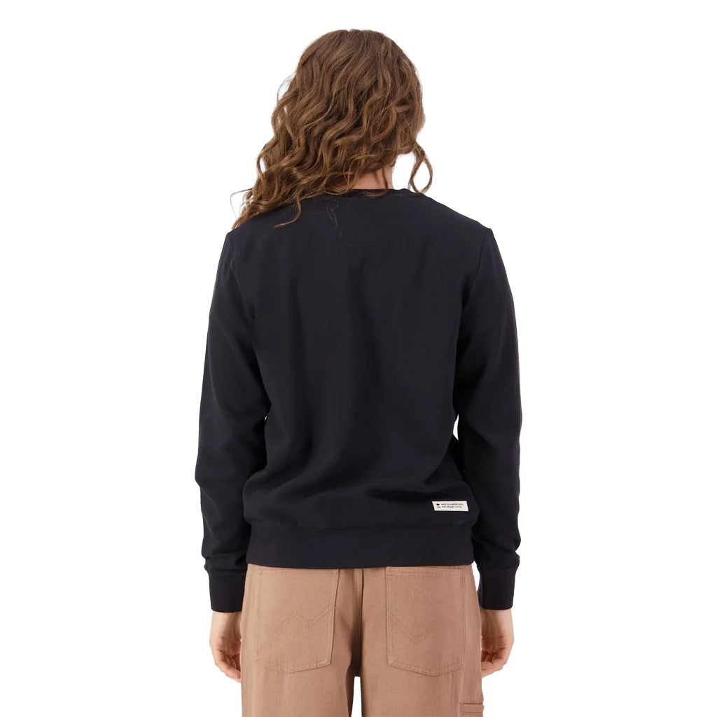 Inversion Merino Crew - Black