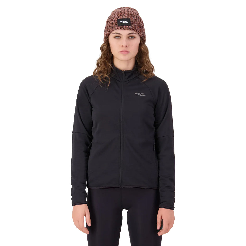 Quad Merino Fleece Jacket - Black