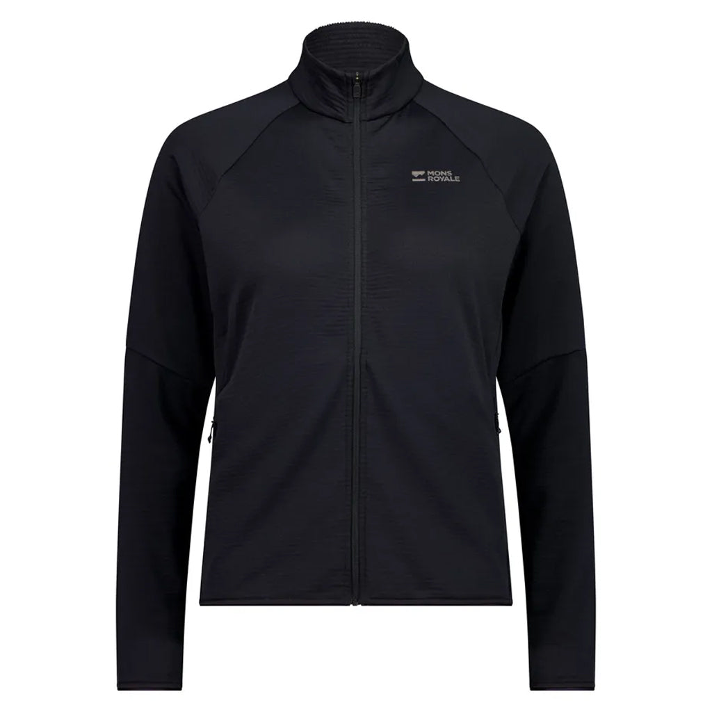 Quad Merino Fleece Jacket - Black