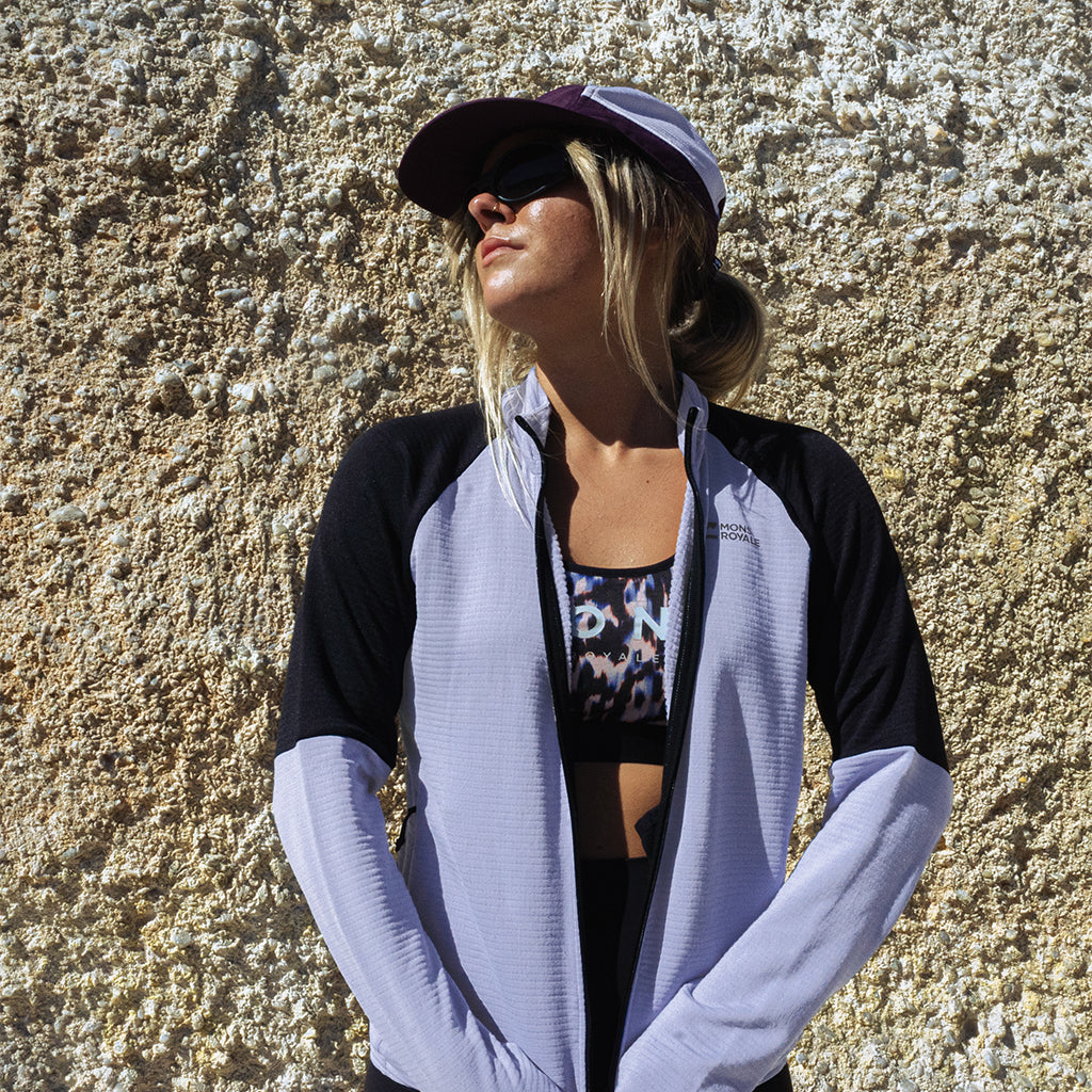 Quad Merino Fleece Jacket - Skyline/Black