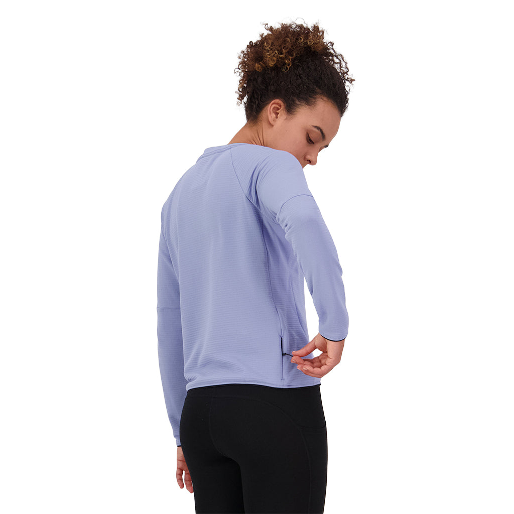 Quad Merino Fleece Pullover - Skyline