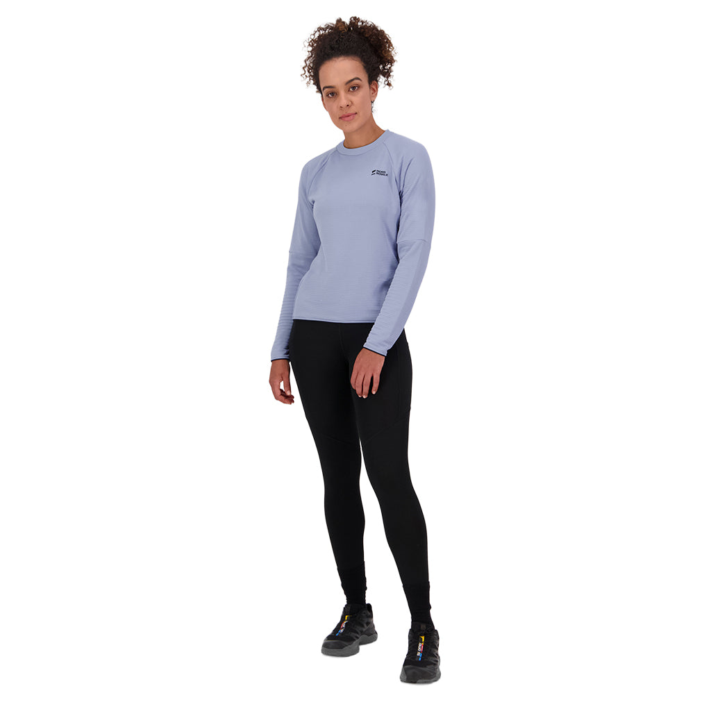 Quad Merino Fleece Pullover - Skyline