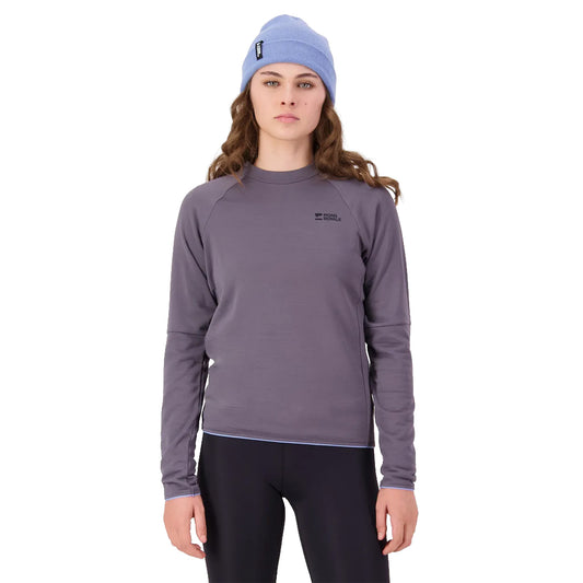 Quad Merino Fleece Pullover - Volcano