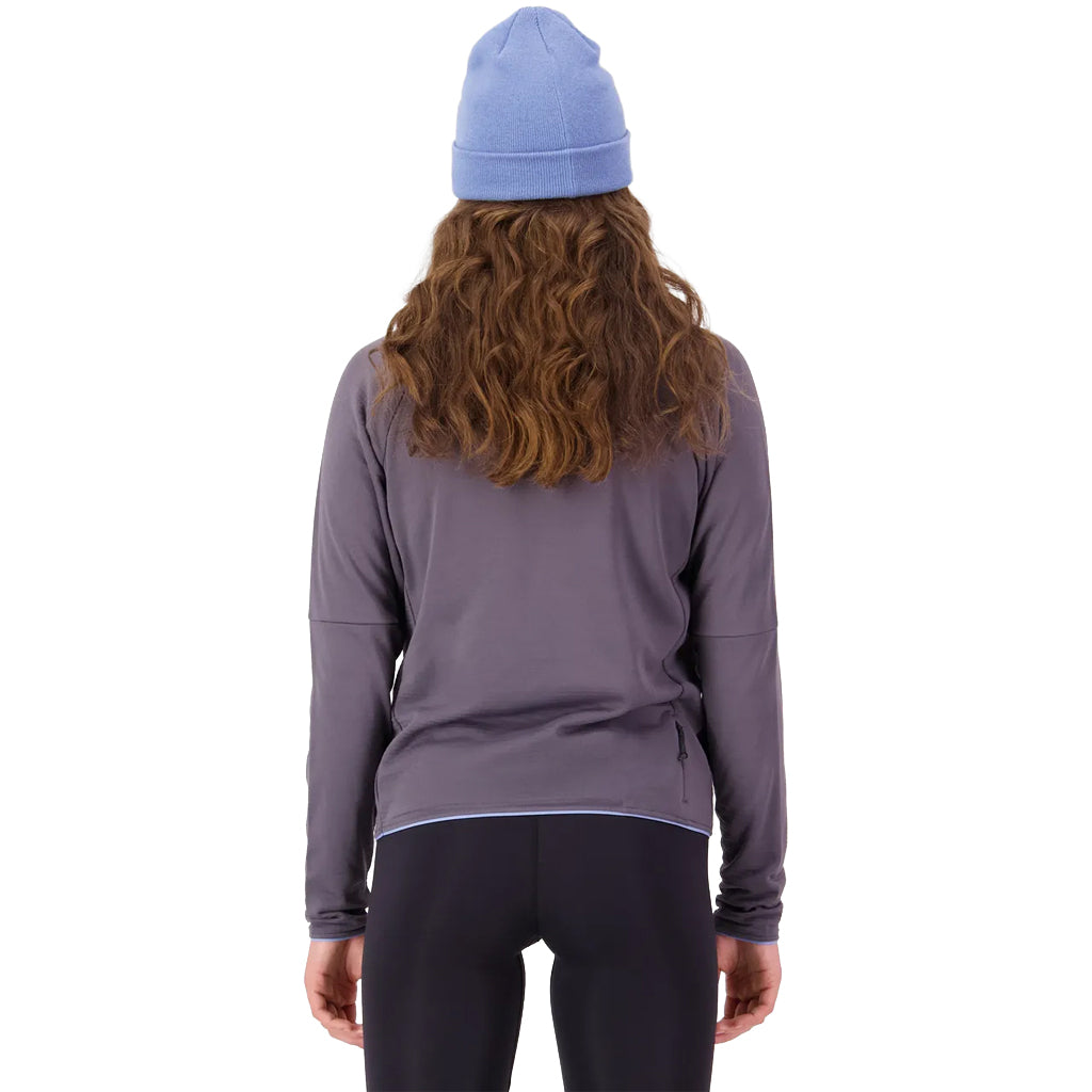 Quad Merino Fleece Pullover - Volcano