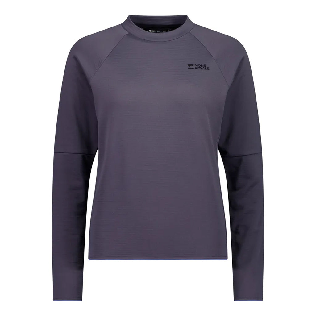 Quad Merino Fleece Pullover - Volcano