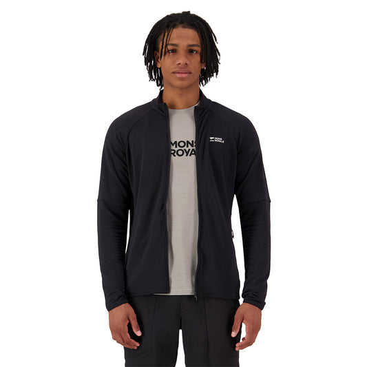Quad Merino Fleece Jacket - Black
