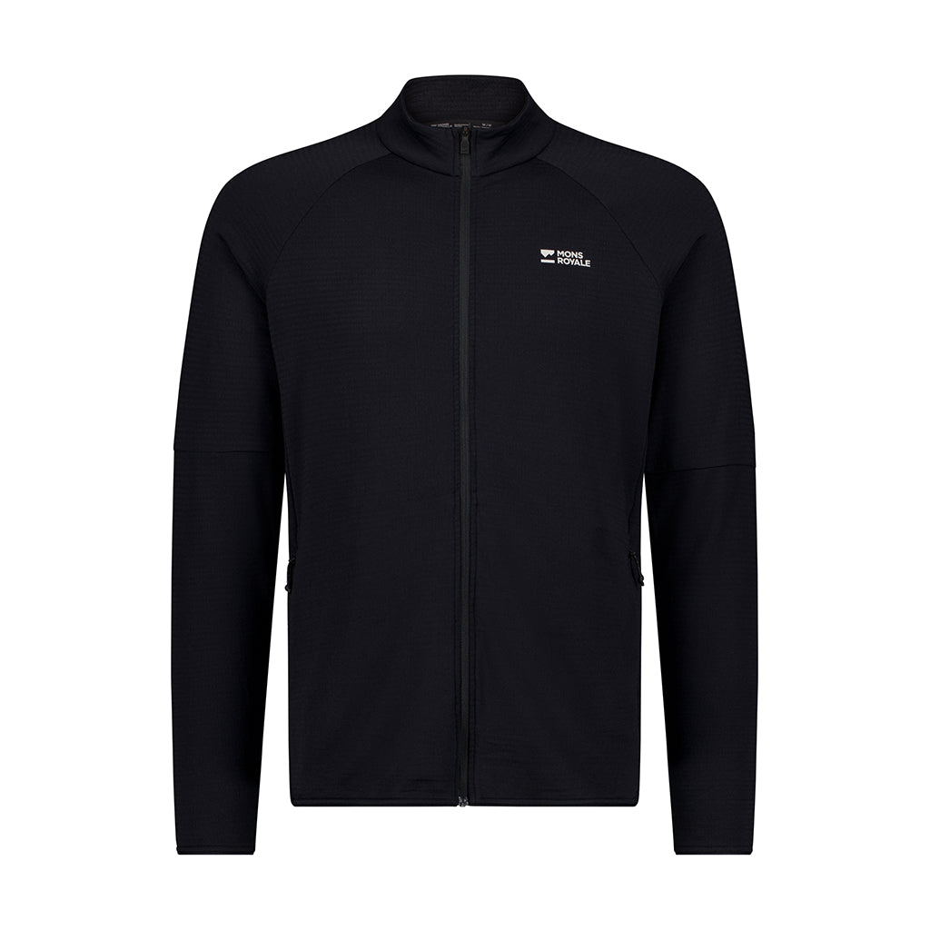 Quad Merino Fleece Jacket - Black