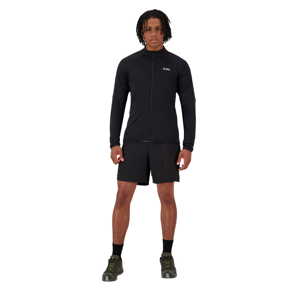 Quad Merino Fleece Jacket - Black