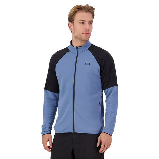 Quad Merino Fleece Jacket - Horizon Blue/Black