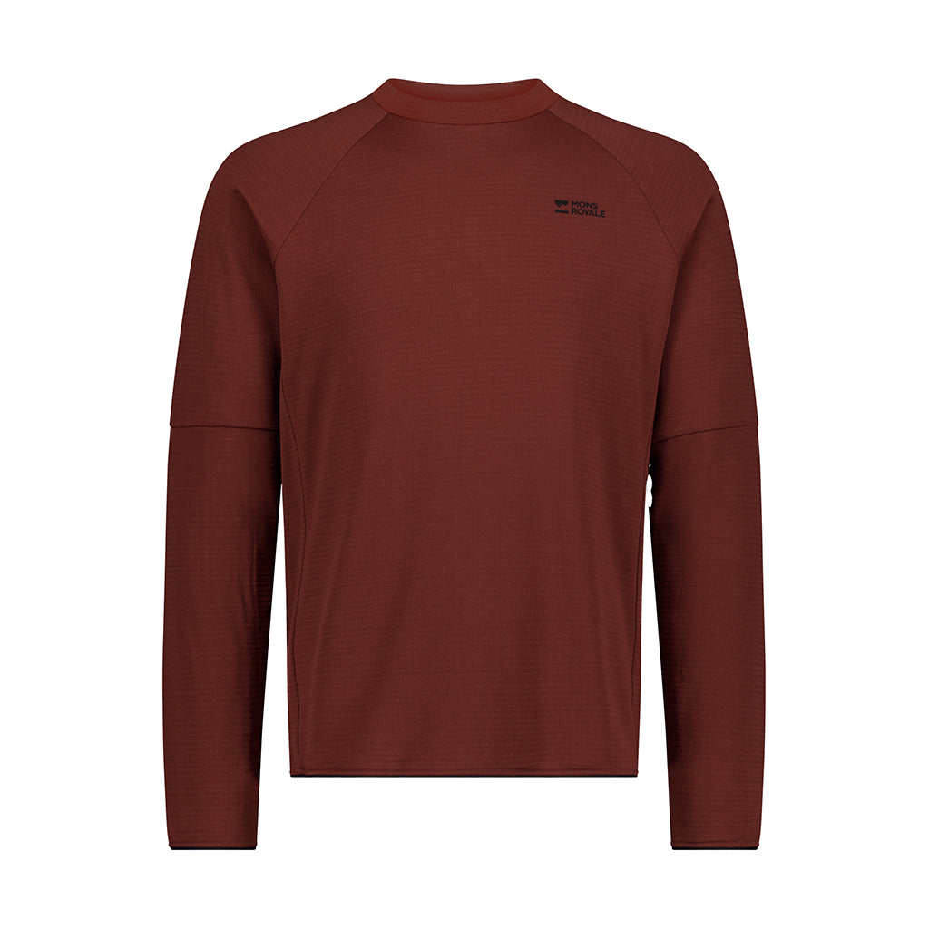 Quad Merino Fleece Pullover - Sable