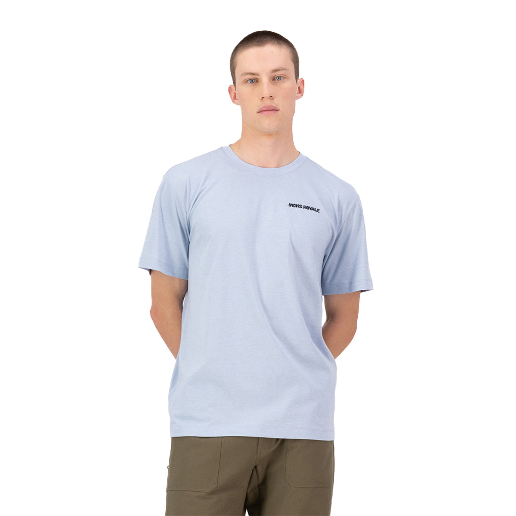 Yonder Merino Organic Cotton T-Shirt - Frost
