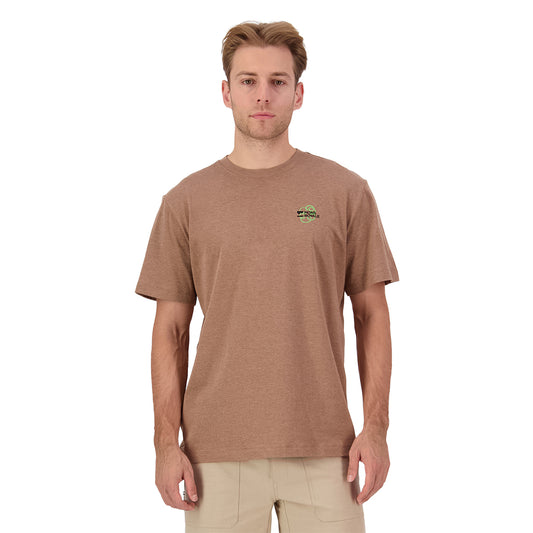 Yonder Merino Organic Cotton T-Shirt - Mocha