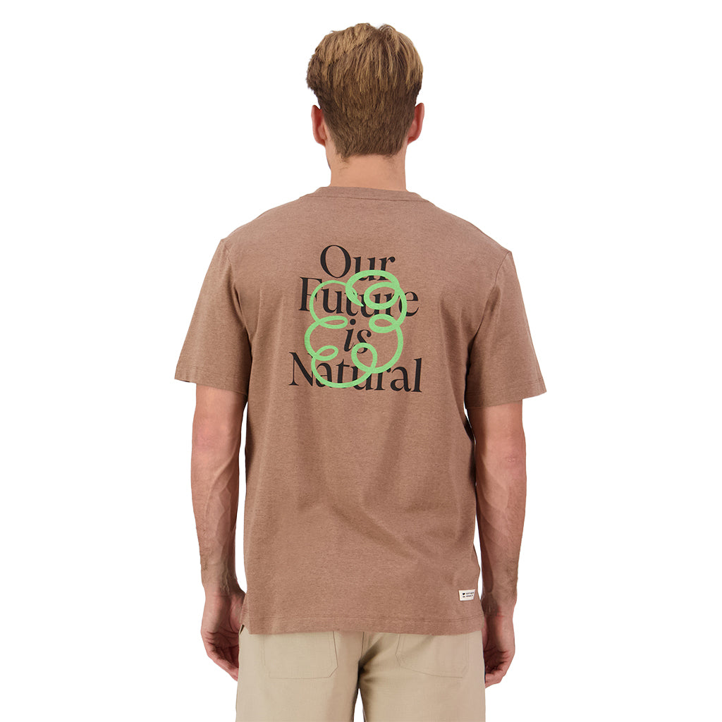 Yonder Merino Organic Cotton T-Shirt - Mocha