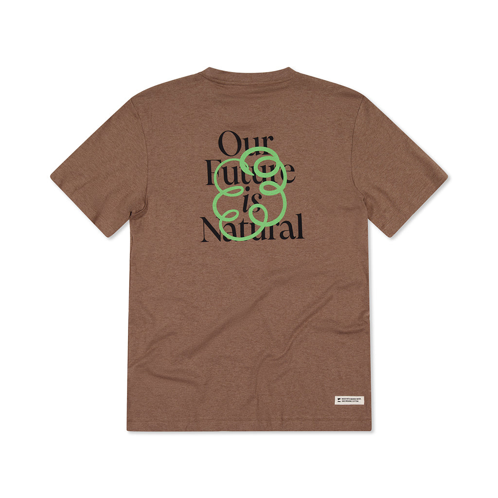 Yonder Merino Organic Cotton T-Shirt - Mocha