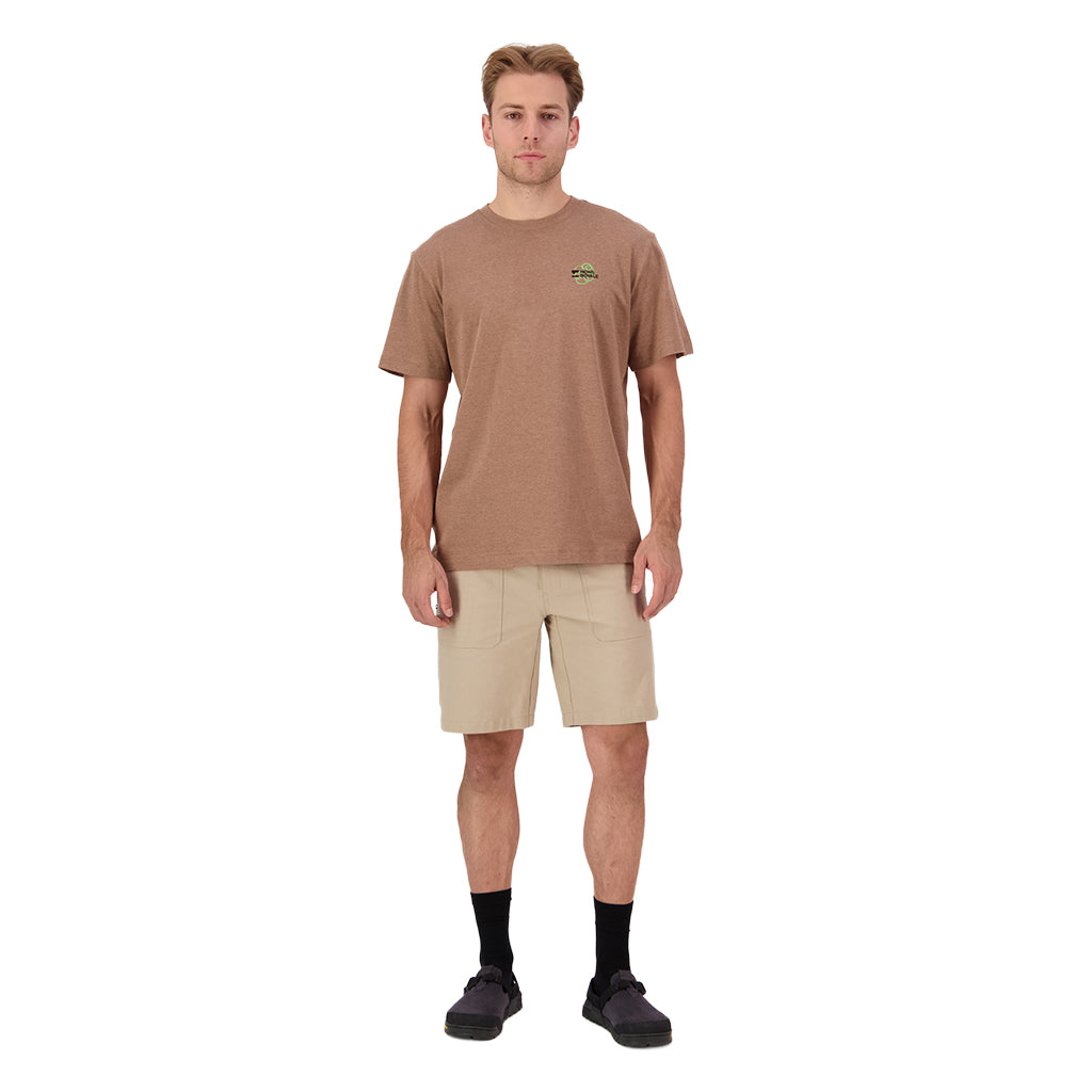 Yonder Merino Organic Cotton T-Shirt - Mocha