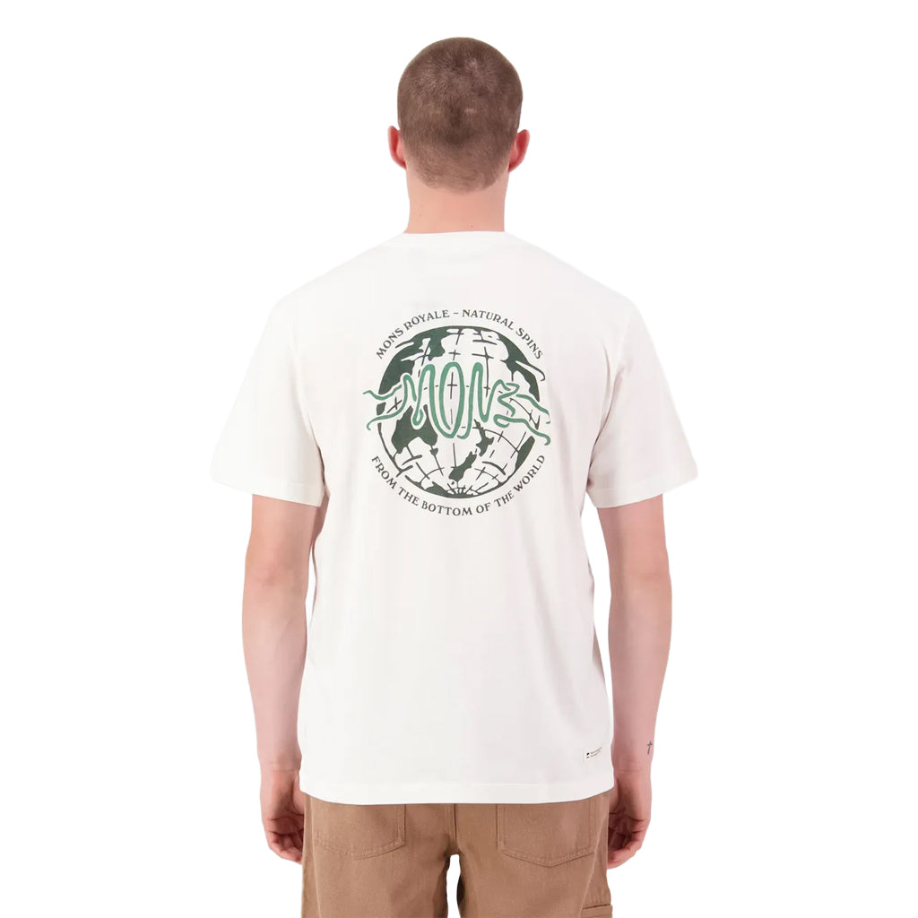 Yonder Merino Organic Cotton T-Shirt - Vintage White