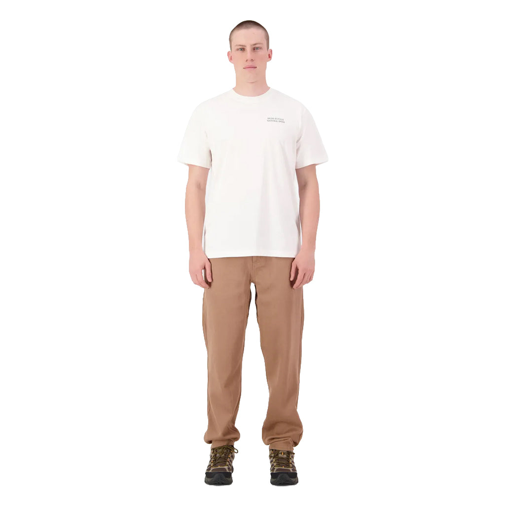 Yonder Merino Organic Cotton T-Shirt - Vintage White