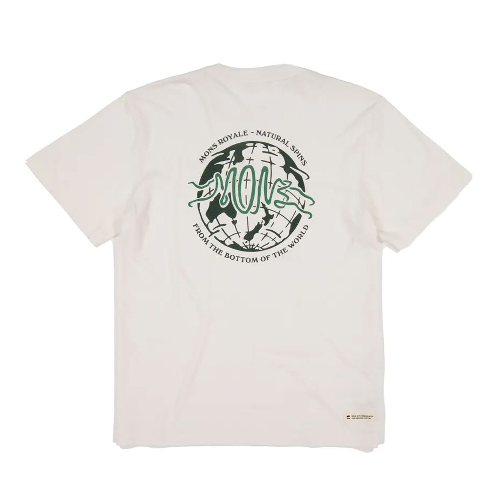 Yonder Merino Organic Cotton T-Shirt - Vintage White