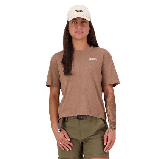 Yonder Merino Organic Cotton T-Shirt - Mocha