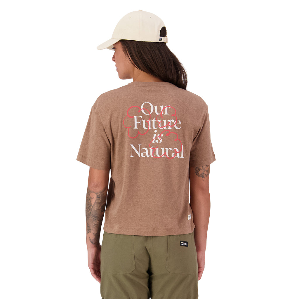 Yonder Merino Organic Cotton T-Shirt - Mocha