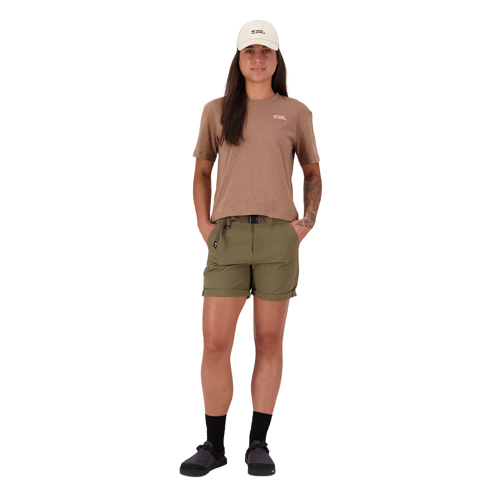 Yonder Merino Organic Cotton T-Shirt - Mocha