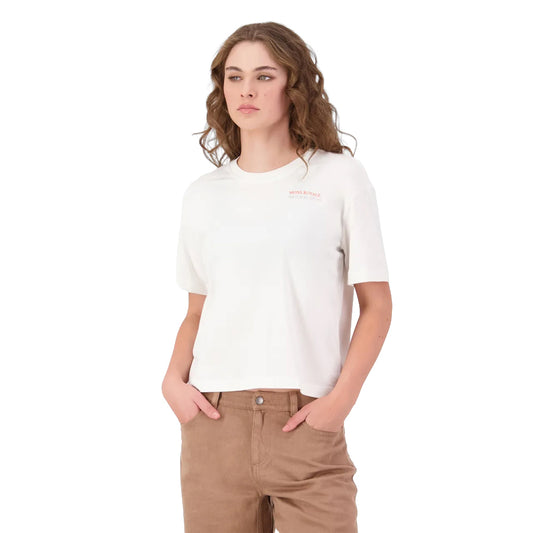 Yonder Merino Organic Cotton T-Shirt - Vintage White