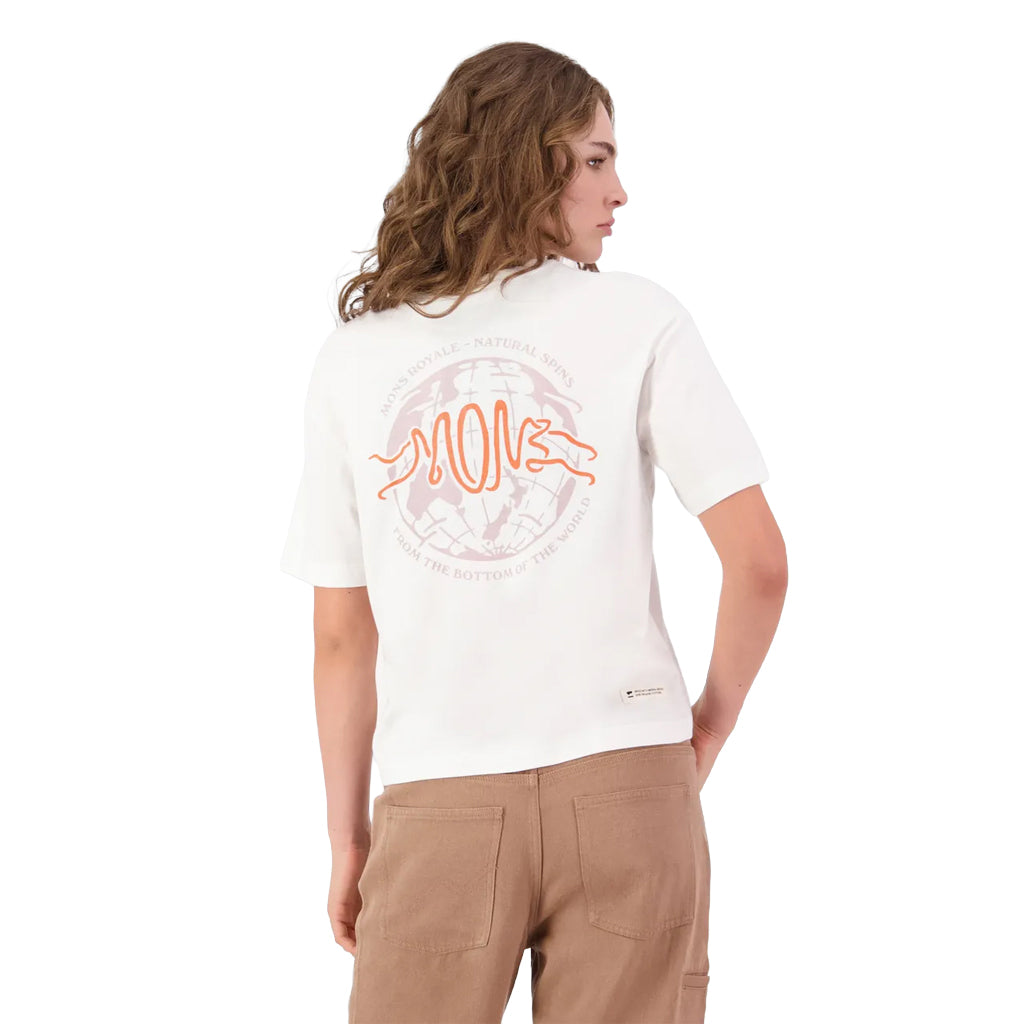 Yonder Merino Organic Cotton T-Shirt - Vintage White