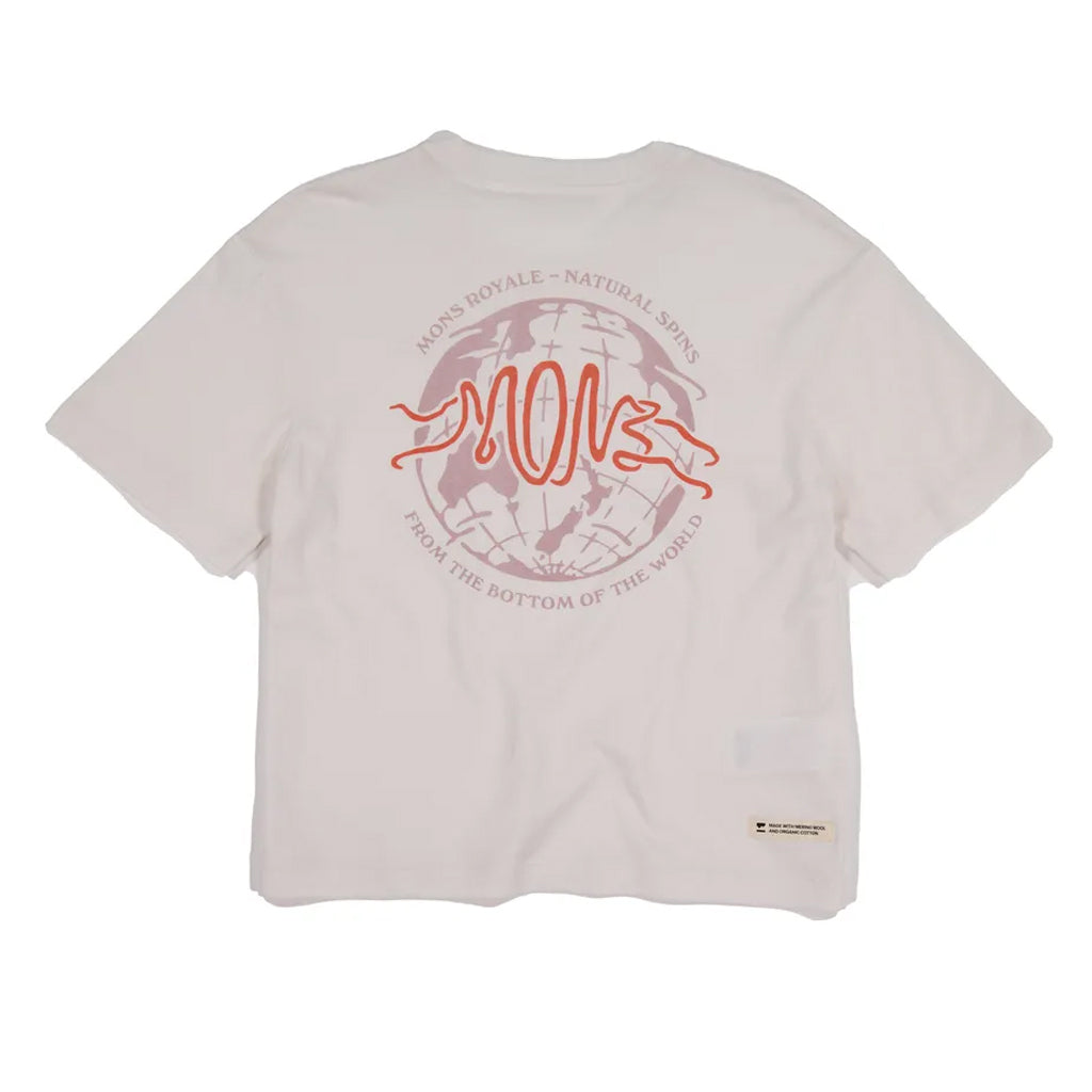 Yonder Merino Organic Cotton T-Shirt - Vintage White