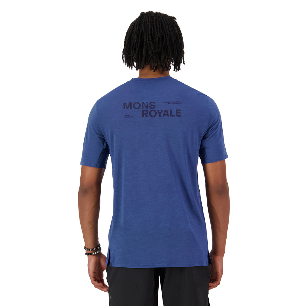 Aero Ultralight Merino T-Shirt - Prussian
