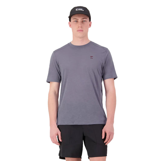 Aero Ultralight Merino T-Shirt - Blue Granite