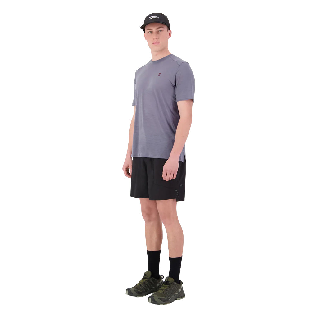 Aero Ultralight Merino T-Shirt - Blue Granite