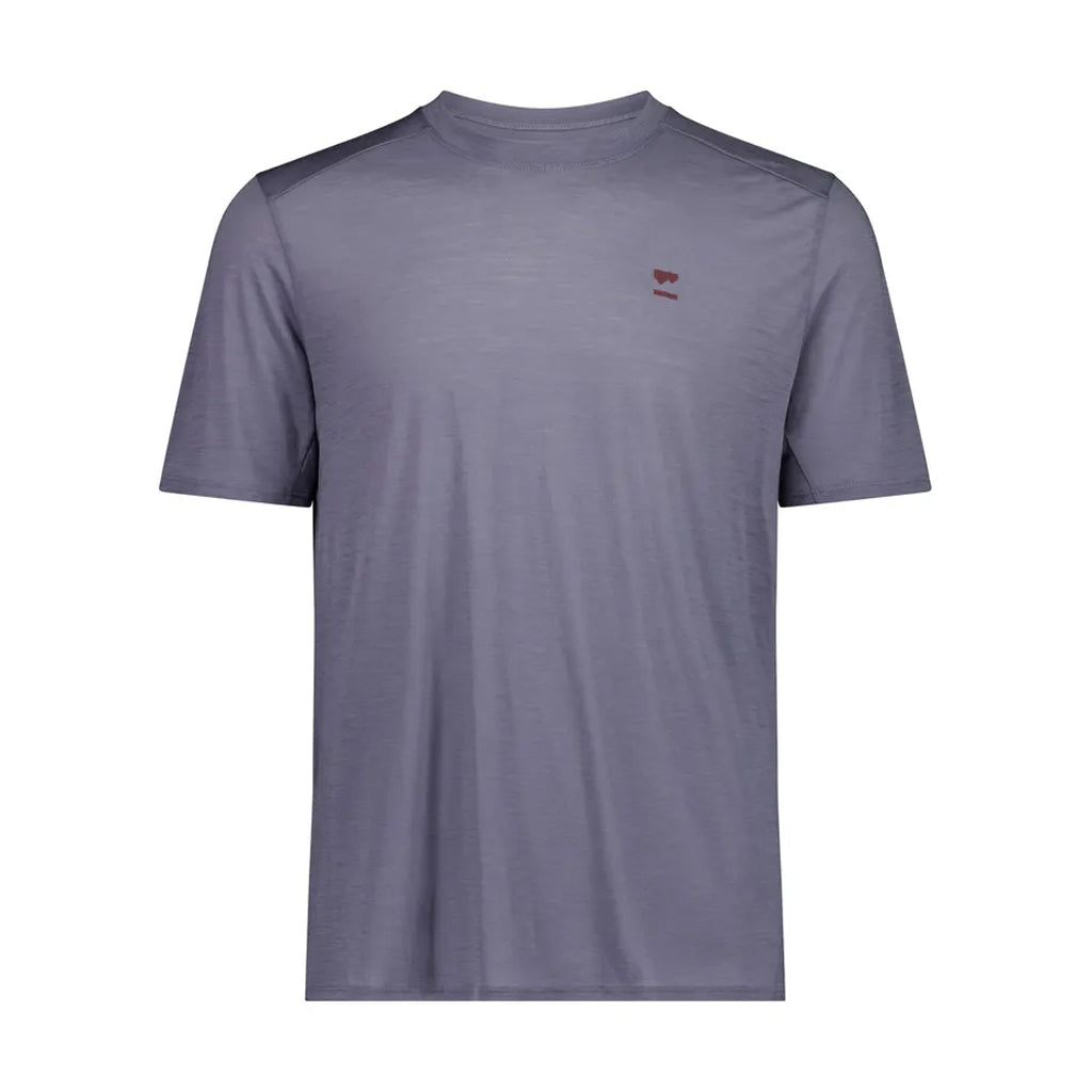 Aero Ultralight Merino T-Shirt - Blue Granite