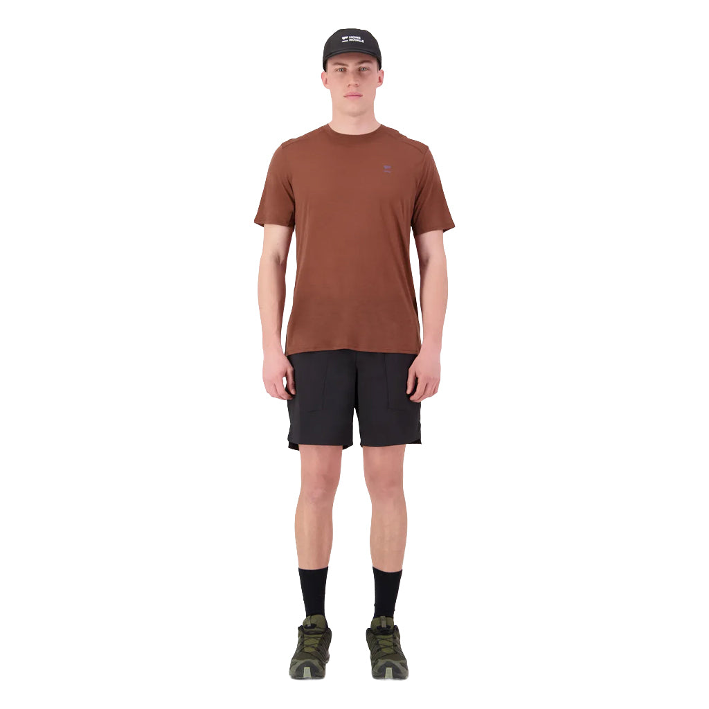 Aero Ultralight Merino T-Shirt - Coffee