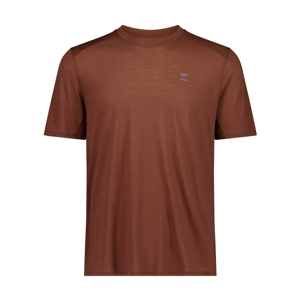 Aero Ultralight Merino T-Shirt - Coffee