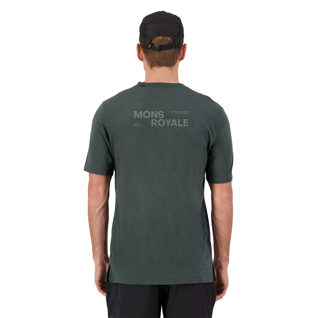 Aero Ultralight Merino T-Shirt - Dark Cypress