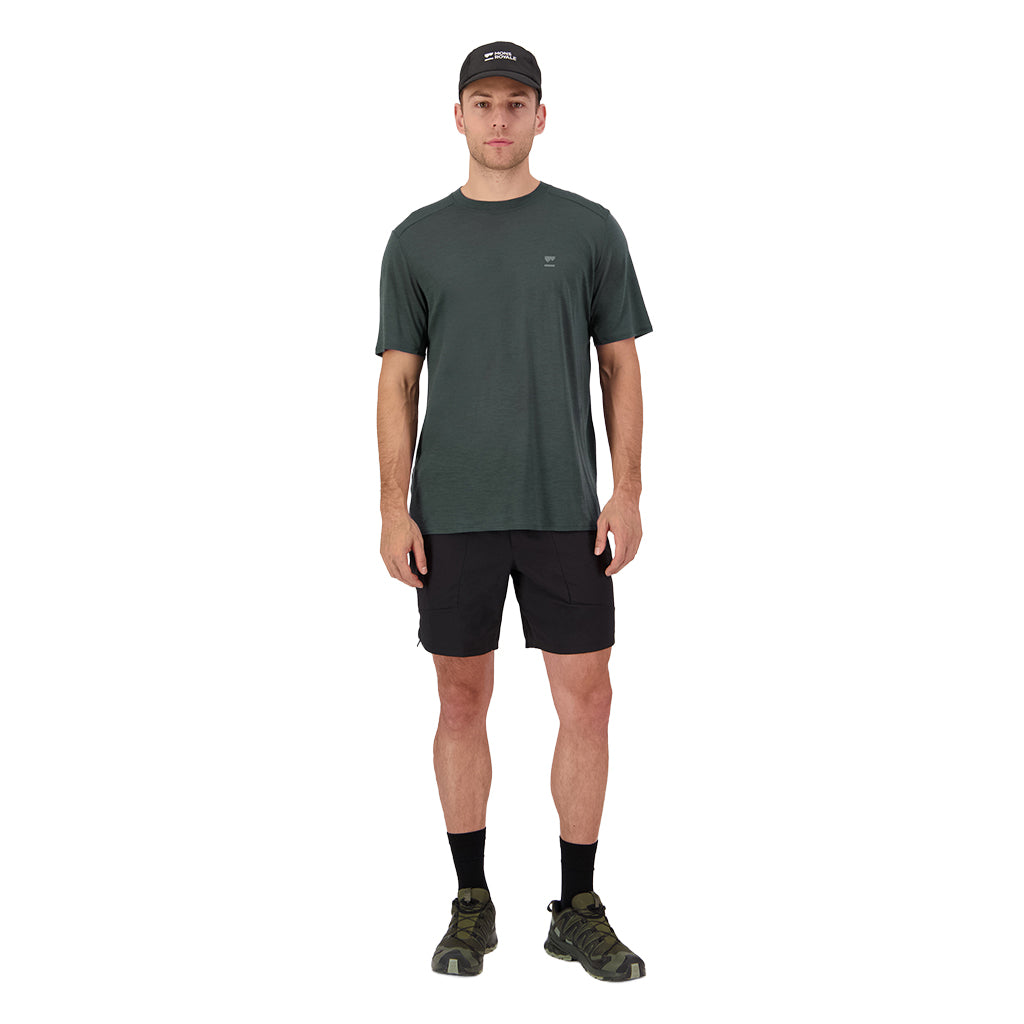 Aero Ultralight Merino T-Shirt - Dark Cypress