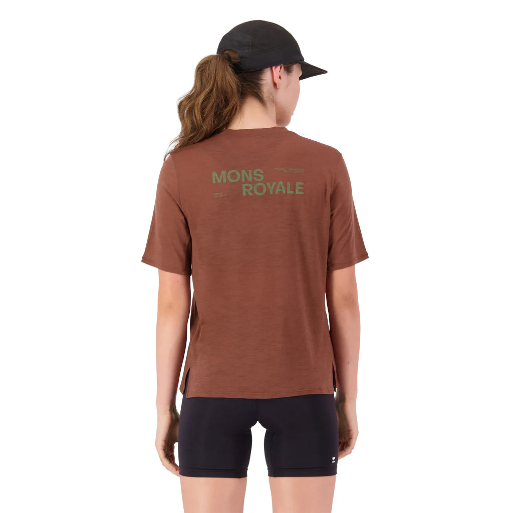 Aero Ultralight Merino T-Shirt - Coffee