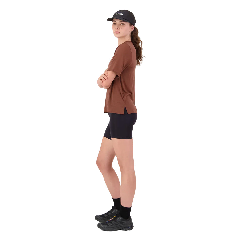 Aero Ultralight Merino T-Shirt - Coffee