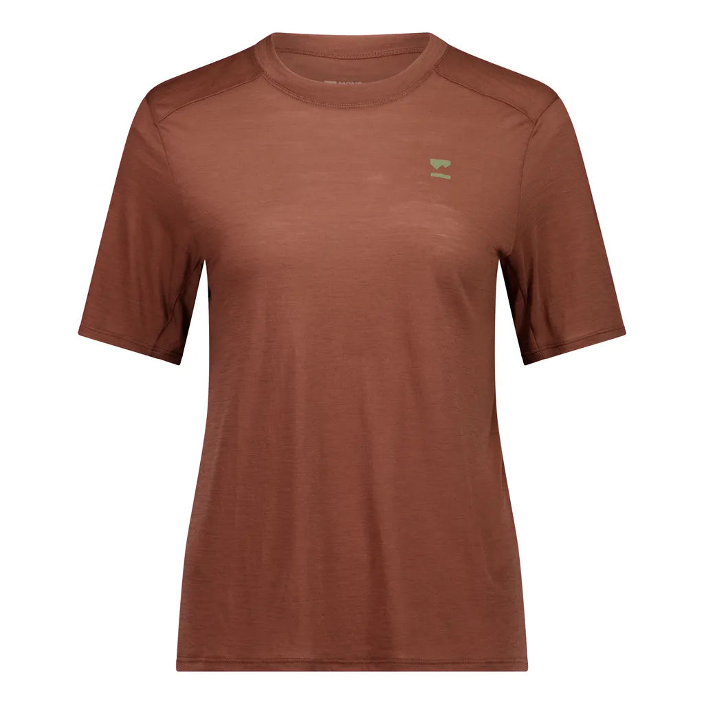 Aero Ultralight Merino T-Shirt - Coffee