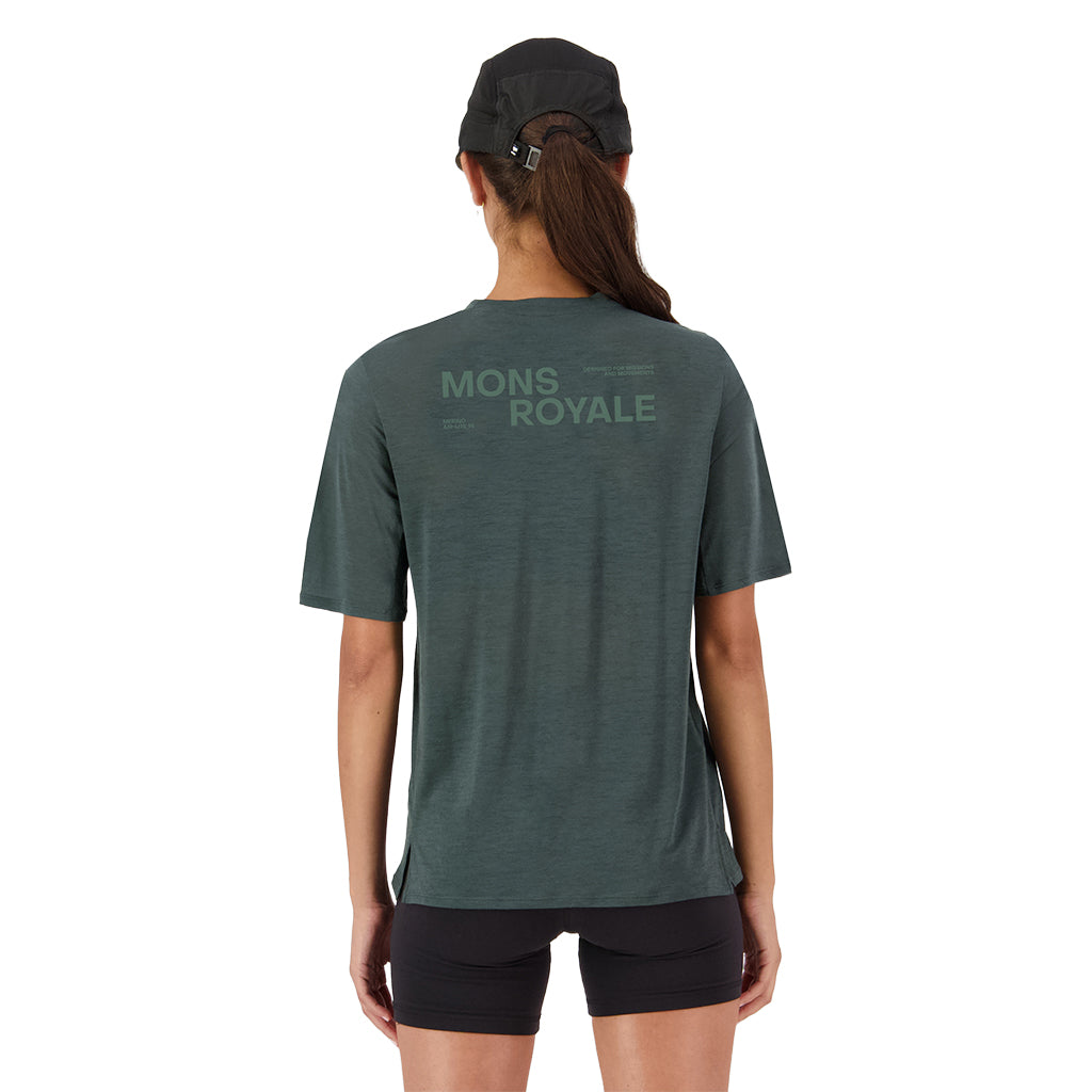 Aero Ultralight Merino T-Shirt - Dark Cypress