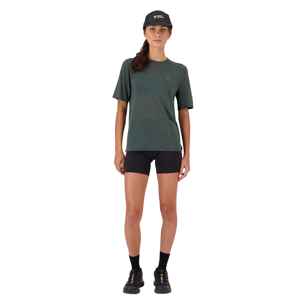 Aero Ultralight Merino T-Shirt - Dark Cypress