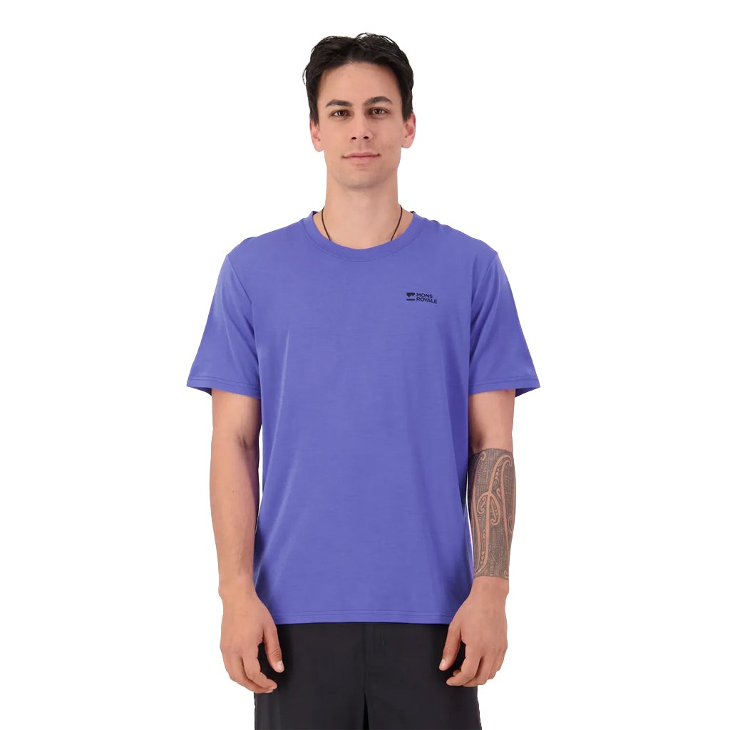 Icon Merino T-Shirt - Blue Dusk