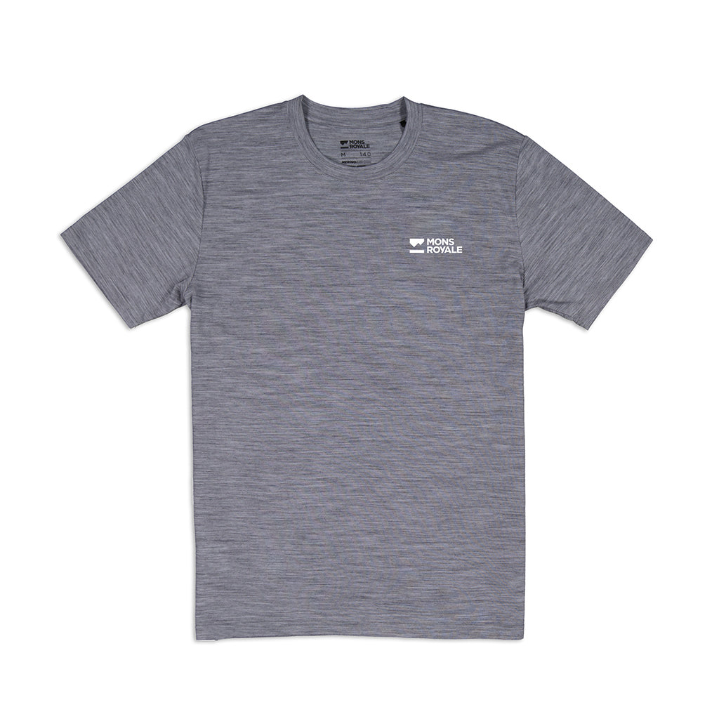 Icon Merino T-Shirt - Grey Heather