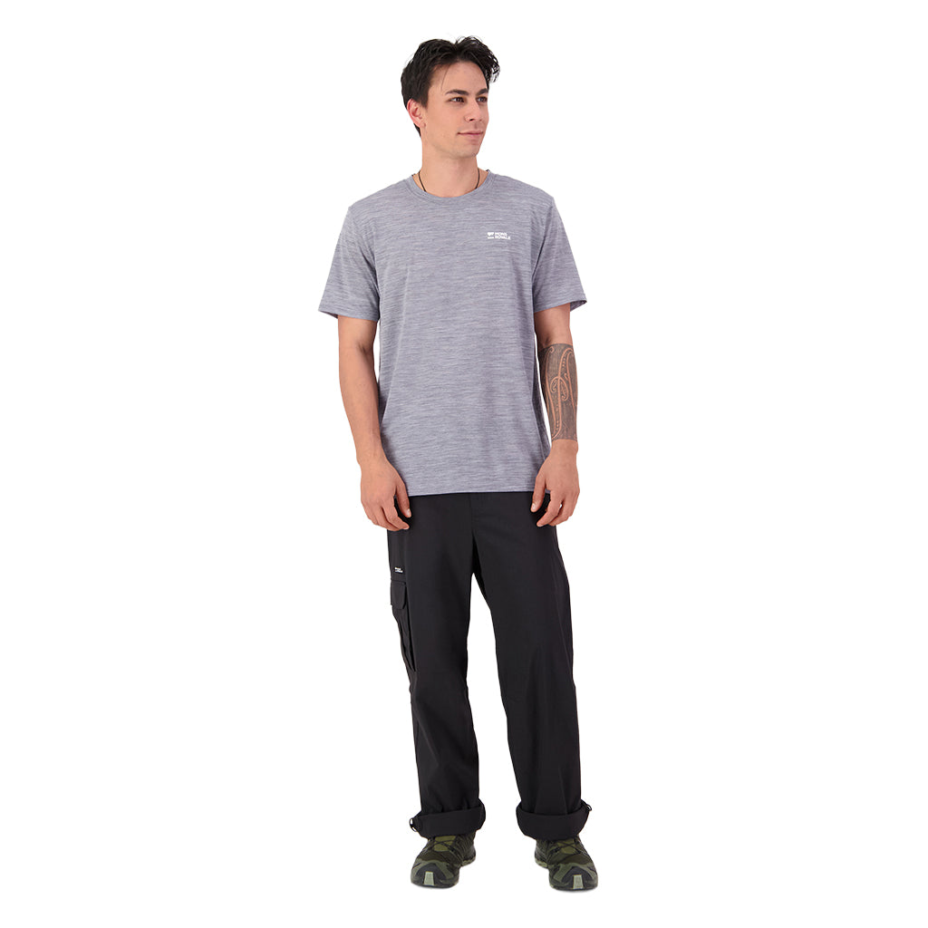 Icon Merino T-Shirt - Grey Heather