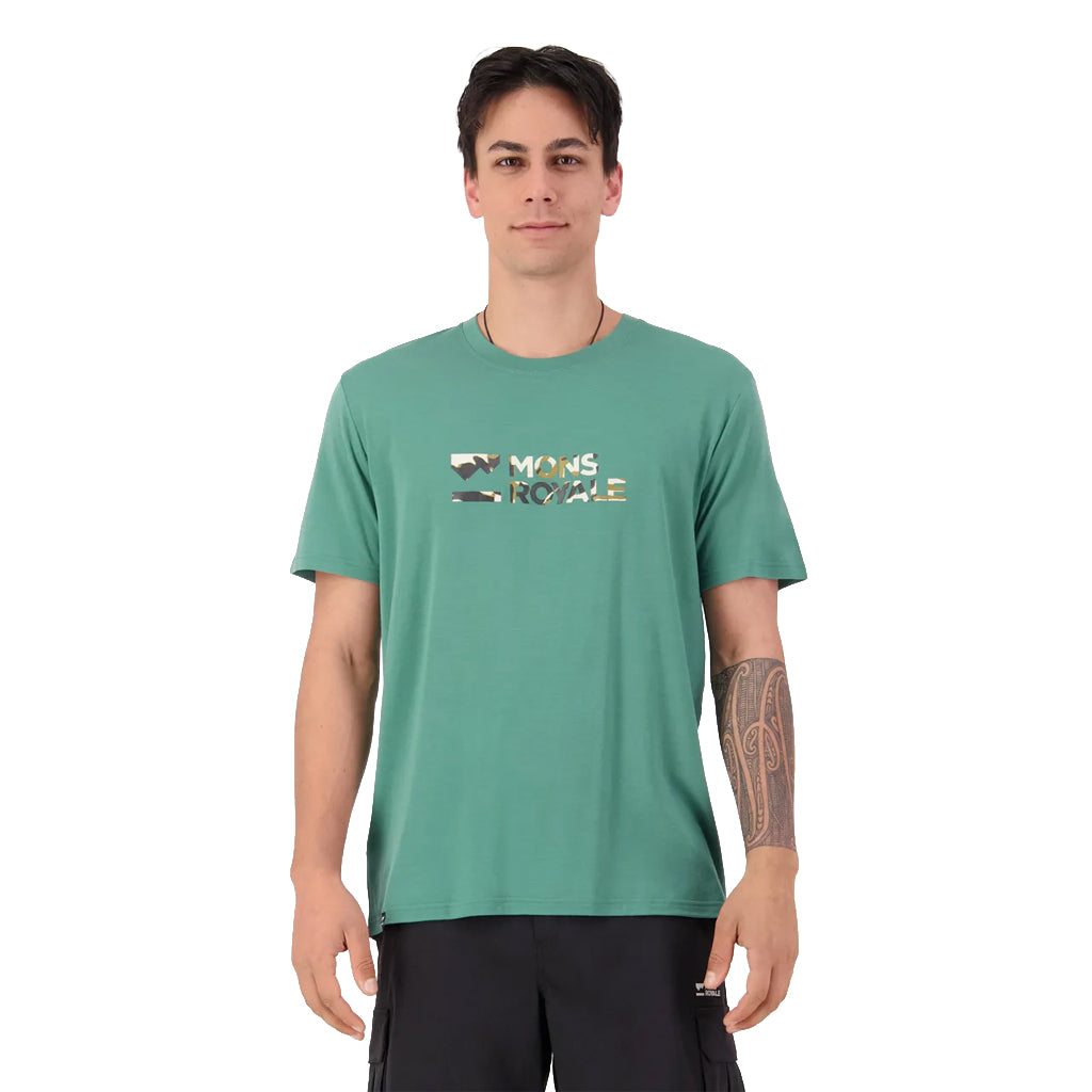 Icon Merino T-Shirt - Deep Jade