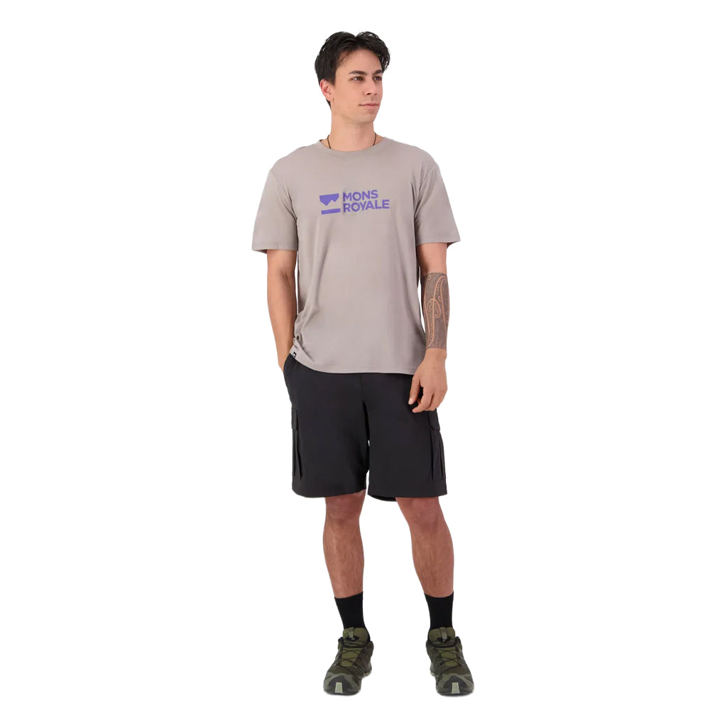 Icon Merino T-Shirt - Cinder