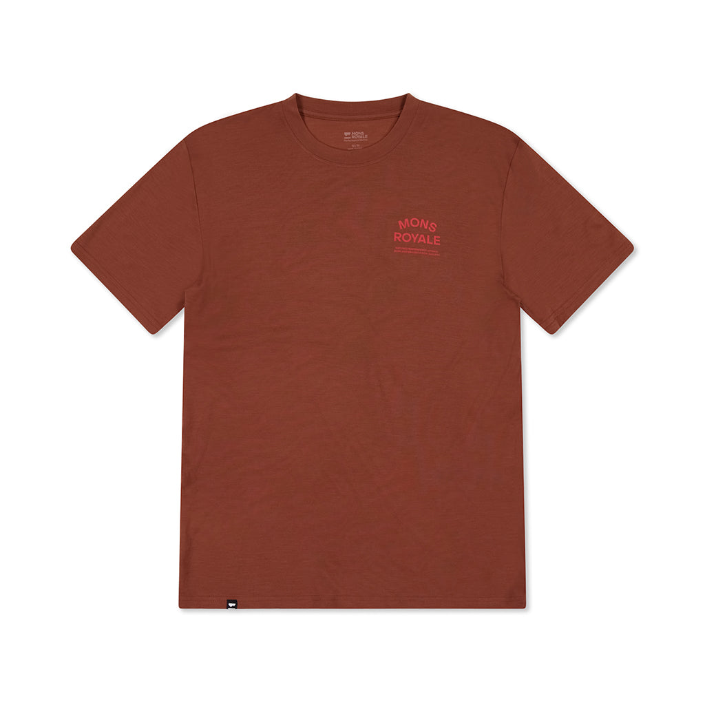 Icon Merino T-Shirt - Cinnamon